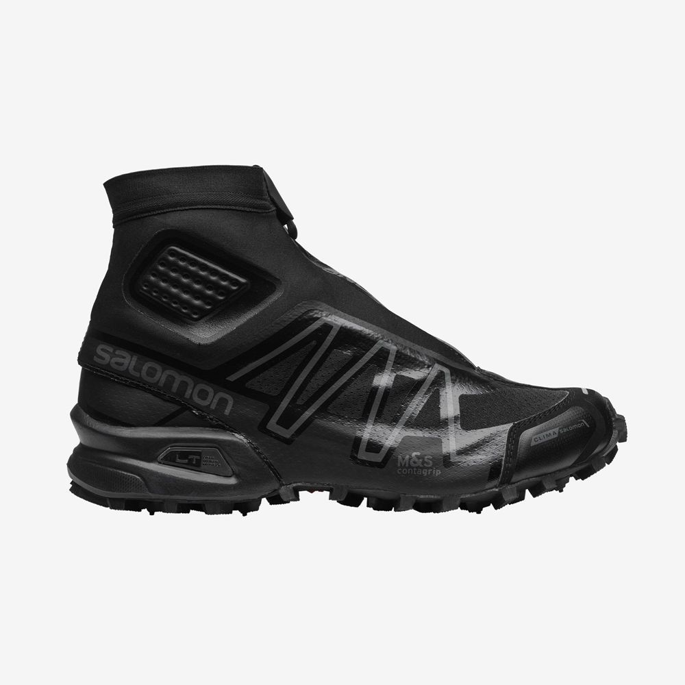Salomon Israel SNOWCROSS ADVANCED - Mens Sneakers - Black (LDHQ-38059)